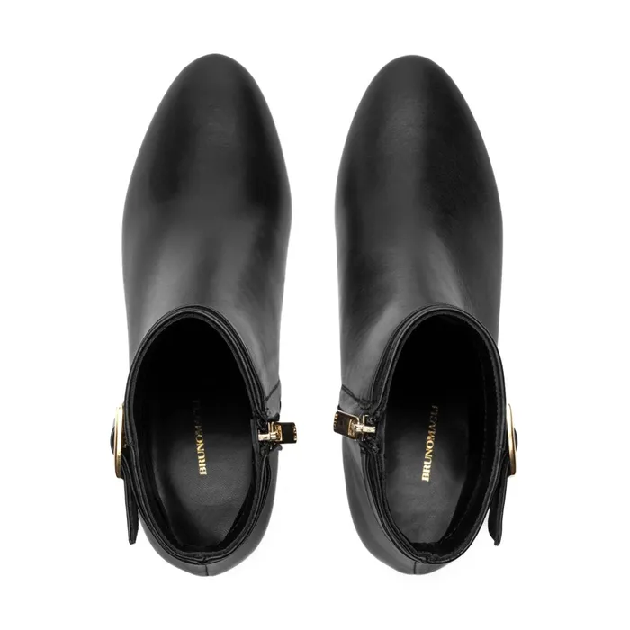 Women Bruno Magli Boots Petra Side Zip Boot Black