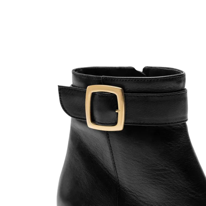 Women Bruno Magli Boots Petra Side Zip Boot Black