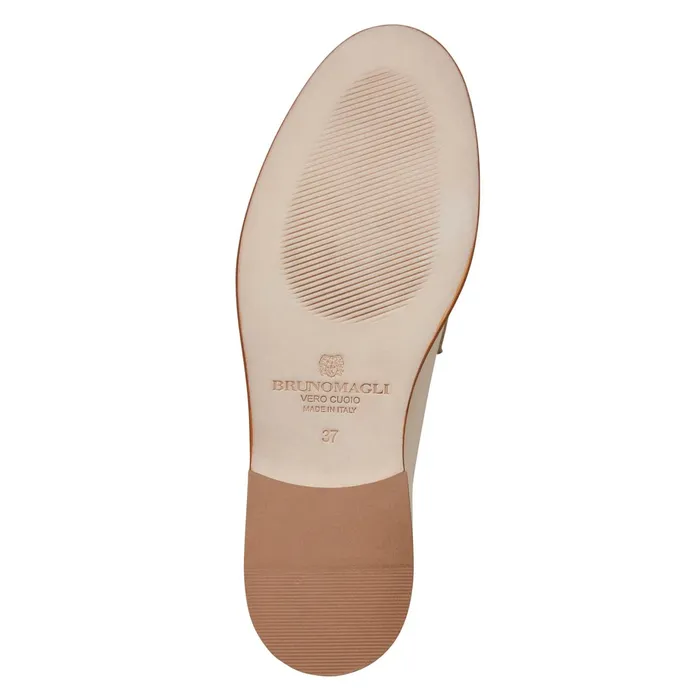 Women Bruno Magli Flats and Loafers LIXIA Loafer BONE
