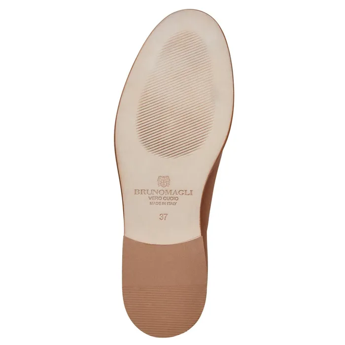 Women Bruno Magli Flats and Loafers LIXIA Loafer COGNAC