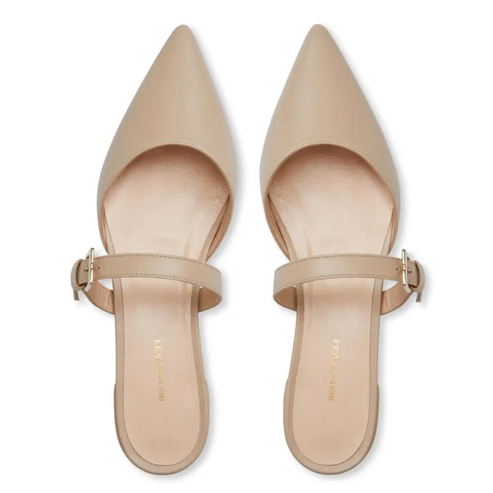 Women Bruno Magli Flats and Loafers PASHA Mule SAND