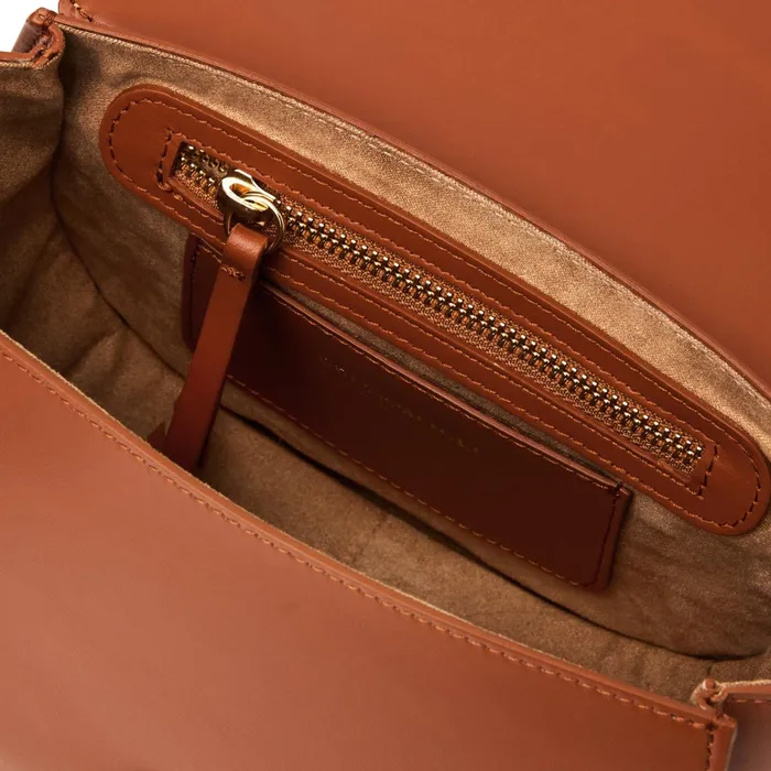 Women Bruno Magli Handbags Camilla Equestrian Inspired Handbag Cognac Nappa Leather Women Bruno Magli Handbags Camilla Equestrian Inspired Handbag Cognac Nappa Leather