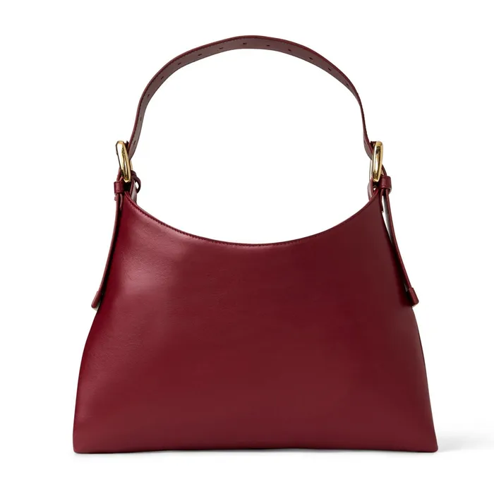 Women Bruno Magli Handbags Cora Mini Wine Nappa Leather