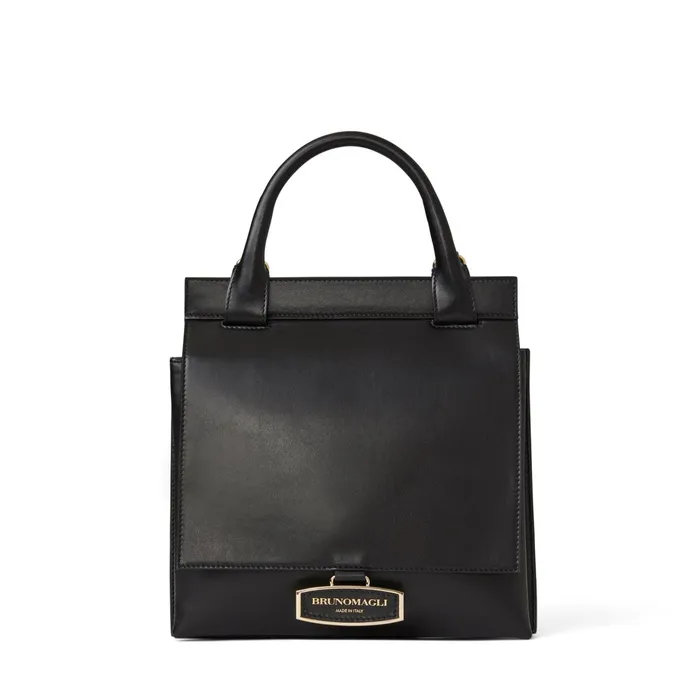 Women Bruno Magli Handbags Etta Black Handbag