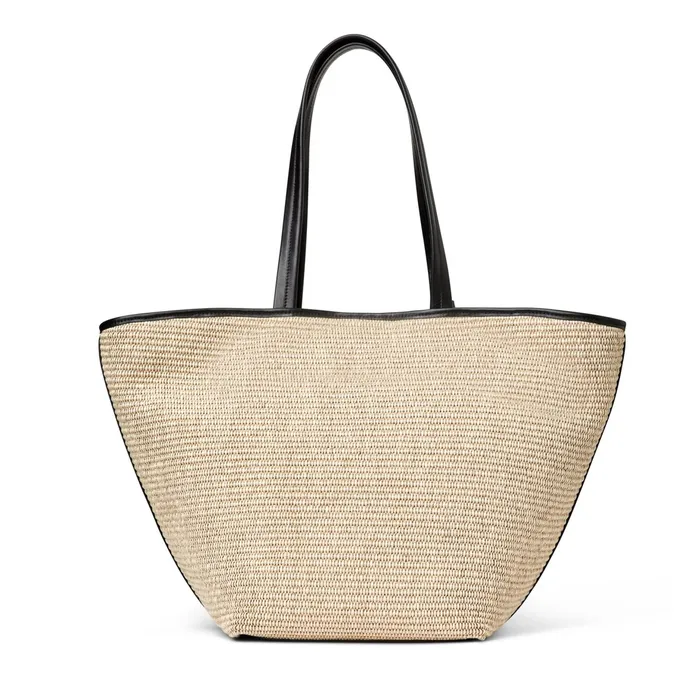 Women Bruno Magli Handbags Tessa Raffia Palm Tote