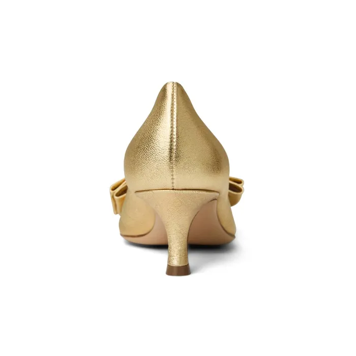 Women Bruno Magli Heels Nadia Pump Gold Metallic