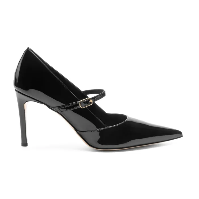 Women Bruno Magli Heels Prima Pump Black Patent