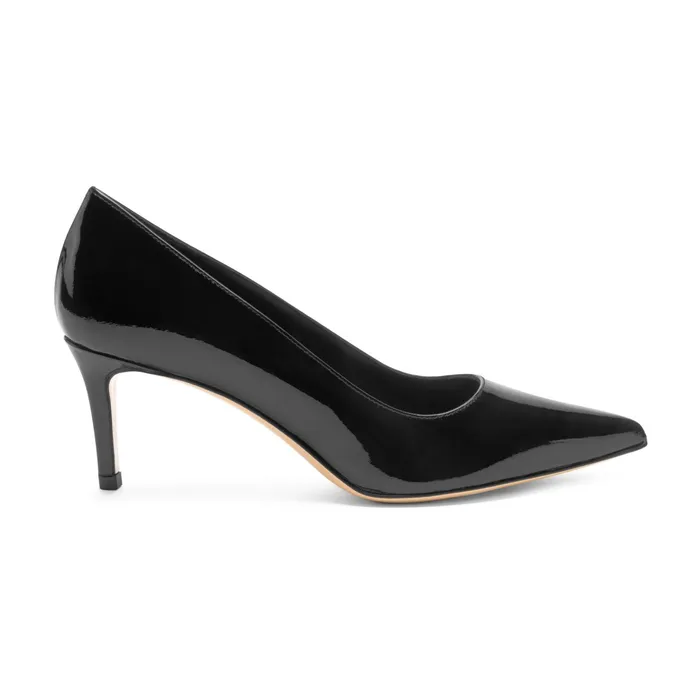 Women Bruno Magli Heels Tara Black Patent Pump