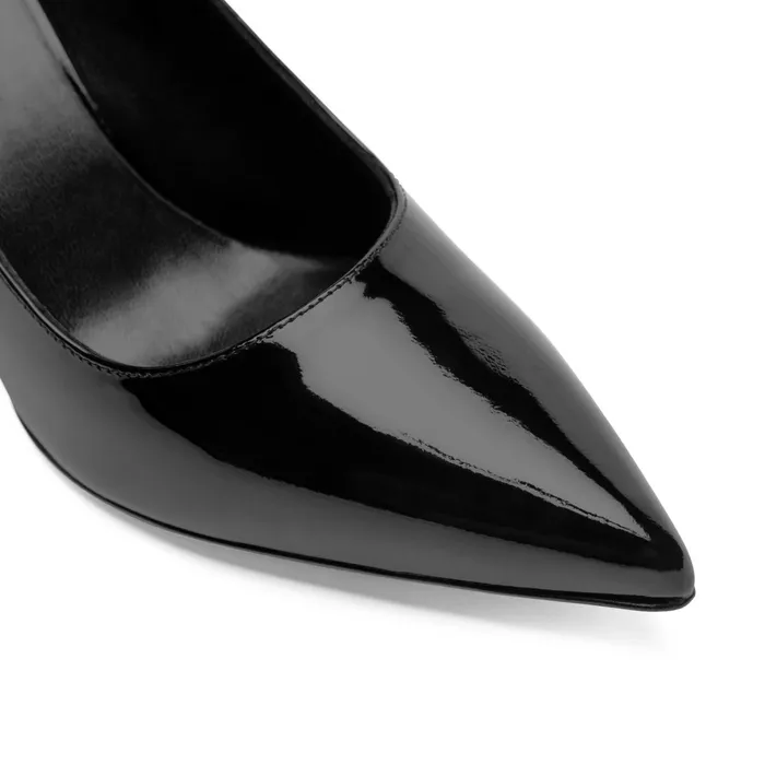 Women Bruno Magli Heels Tara Black Patent Pump