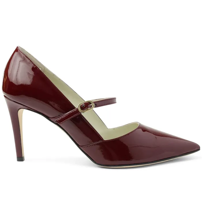 Women Bruno Magli Pumps Gemma MaryJane Leather Pump 8211 Bordeaux Patent Women Bruno Magli Pumps Gemma MaryJane Leather Pump 8211 Bordeaux Patent