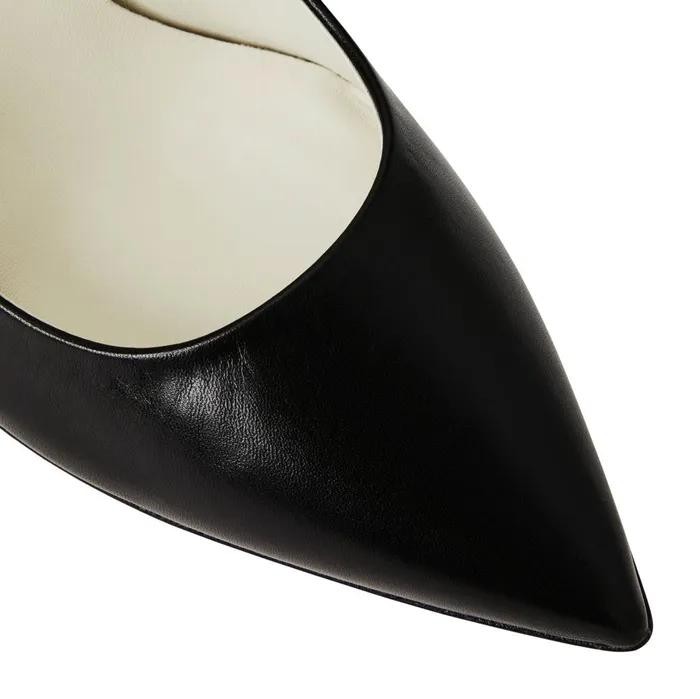 Women Bruno Magli Pumps Telma Leather PointedToe Pump 8211 Black