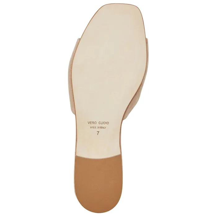 Women Bruno Magli Sandals and Slides FABIA Single Banded Slide SAND SUEDE