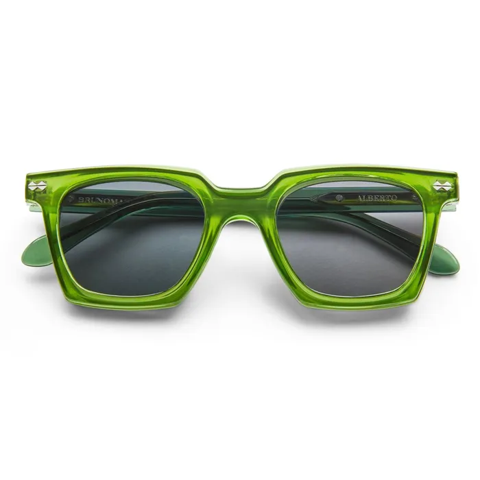 Women Bruno Magli Sunglasses Alberto Sunglasses GREEN