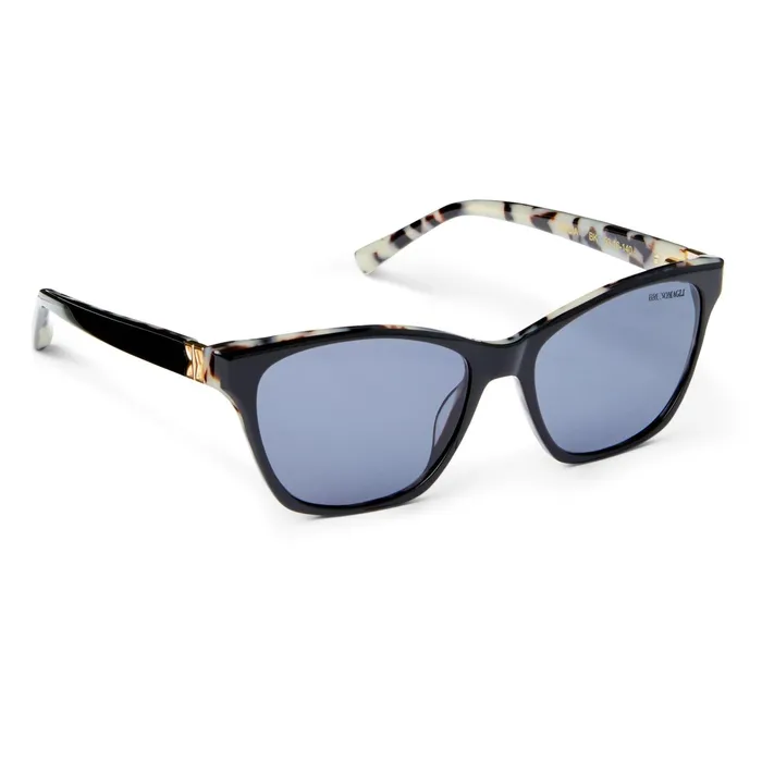 Women Bruno Magli Sunglasses Alicias Limited Edition Sunglasses Black