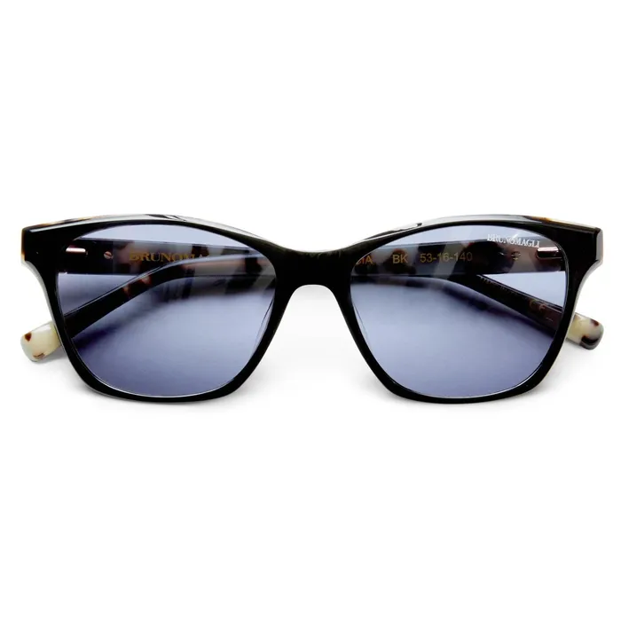 Women Bruno Magli Sunglasses Alicias Limited Edition Sunglasses Black