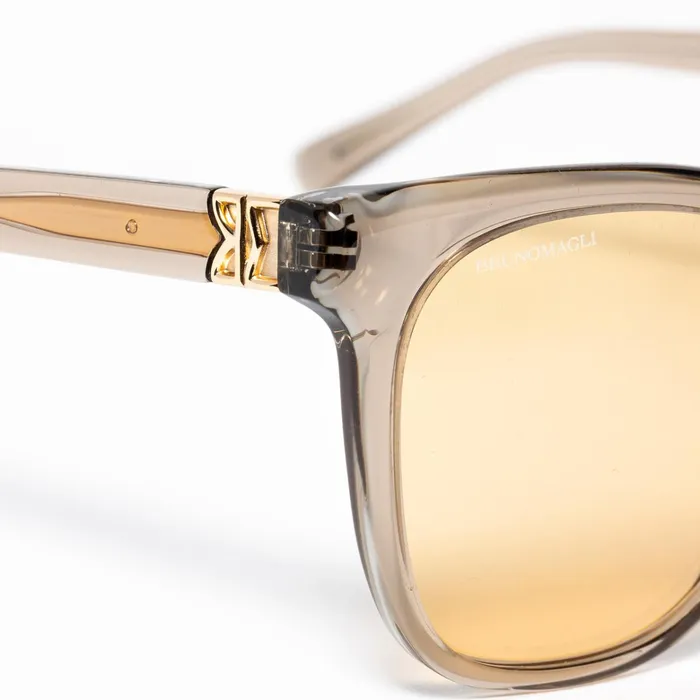 Women Bruno Magli Sunglasses Mona Square Acetate Sunglasses
