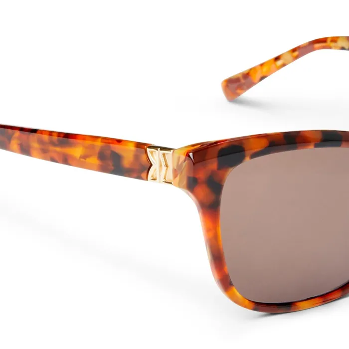 Women Bruno Magli Sunglasses Vales Limited Edition Cateye Sunglasses Honey Tortoise