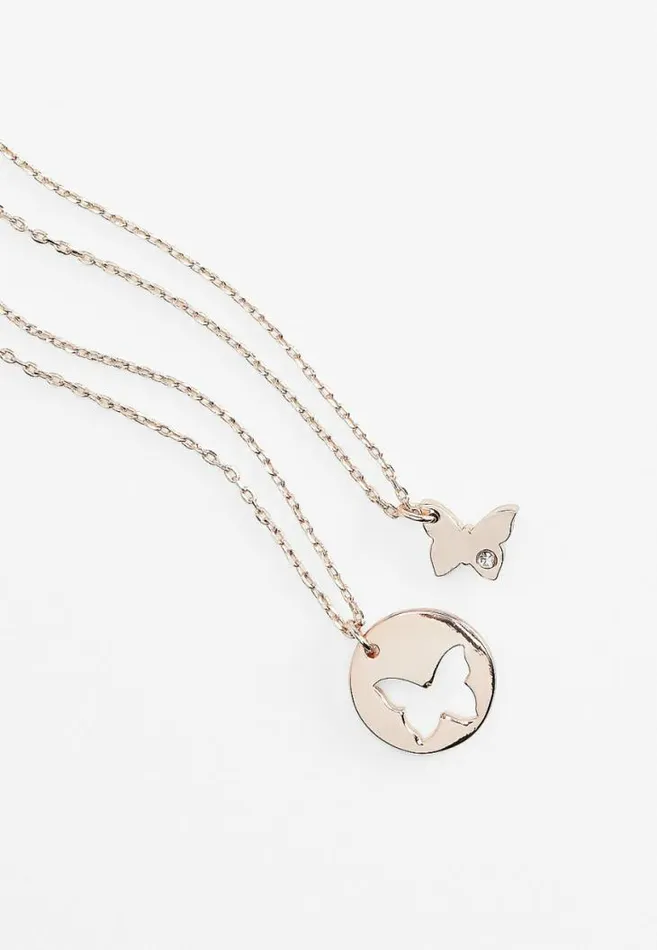 Women Butterfly Necklace Set Maurices Jewelry