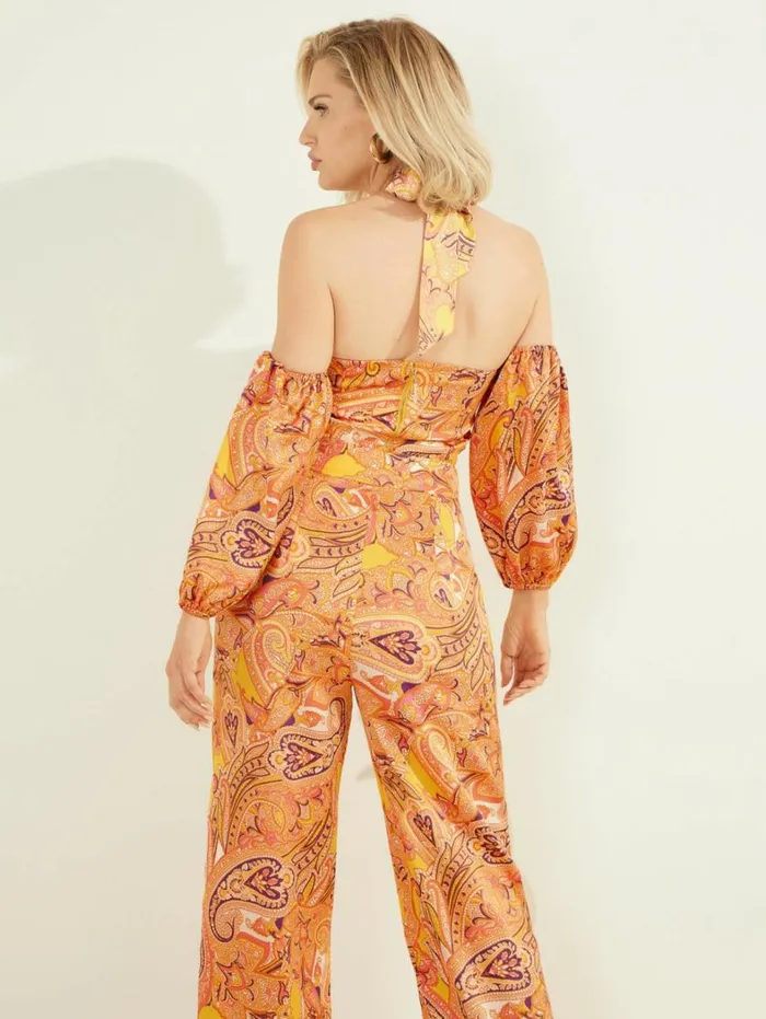 Women Cabo Paisley ColdShoulder Top Cabo Paisley Marciano Tops And Sweaters Women Cabo Paisley ColdShoulder Top Cabo Paisley Marciano Tops And Sweaters