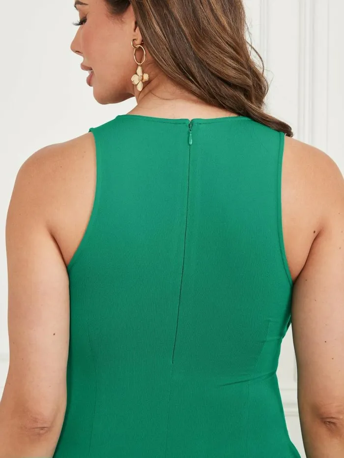 Women Calla SelfTie Jumpsuit Classic Emeral Marciano Dresses Women Calla SelfTie Jumpsuit Classic Emeral Marciano Dresses