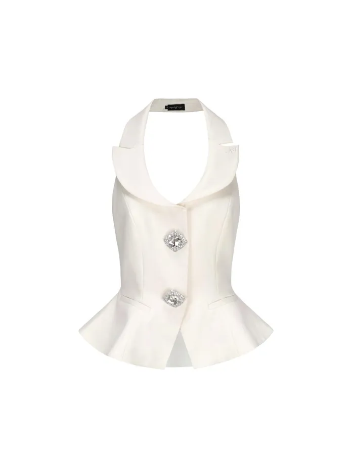 Women Cambria Diamond Vest Nana Jacqueline Tops
