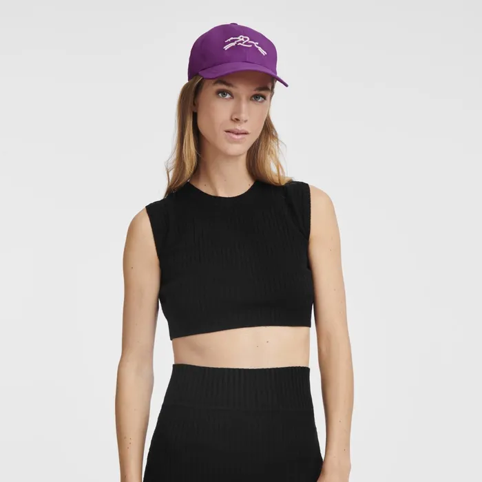 Women Cap Violet Longchamp Caps and Hats