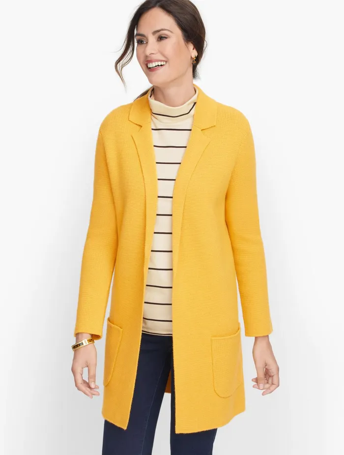 Women Cardigans And Jackets Talbots Milano Stitch Sweater Jacket Toasted Coconut Women Cardigans And Jackets Talbots Milano Stitch Sweater Jacket Toasted Coconut
