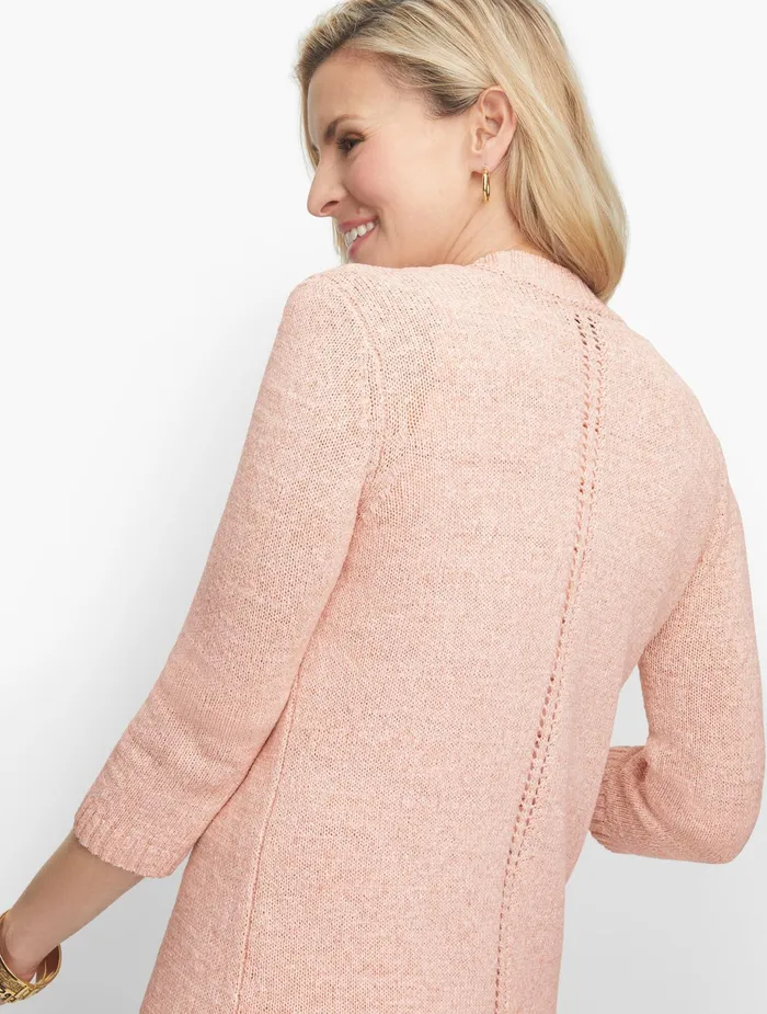Women Cardigans And Jackets Talbots Open Front Sweater