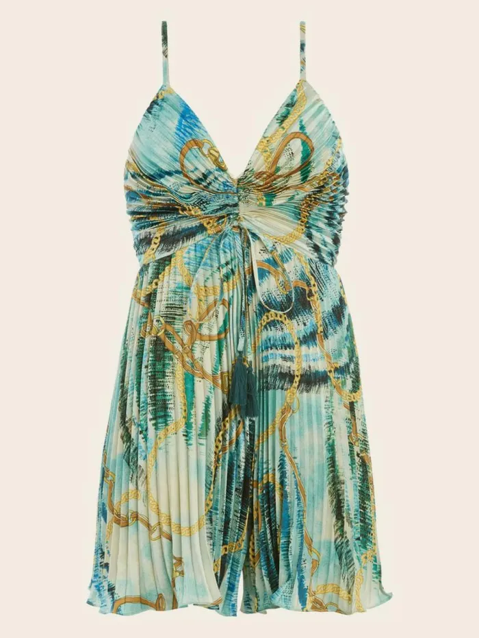 Women Chain Reaction Romper Chain Reaction Print Marciano Dresses Women Chain Reaction Romper Chain Reaction Print Marciano Dresses