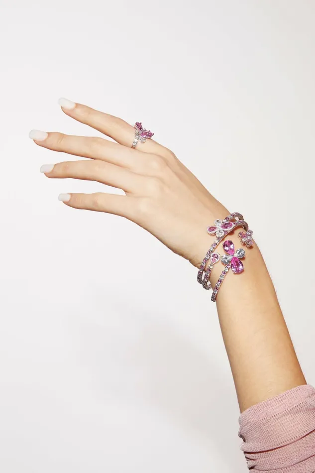 Women Chantel Flower Bracelet Nana Jacqueline Bracelets