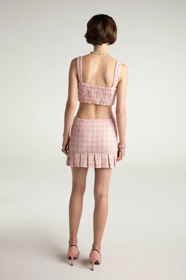 Women Chelsea Tweed Skirt Set Nana Jacqueline Skirts