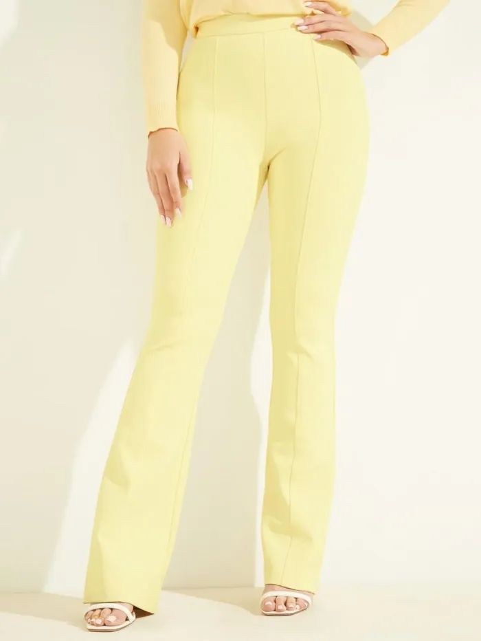 Women Chloe Flared Pant Cornsilk Marciano Bottoms