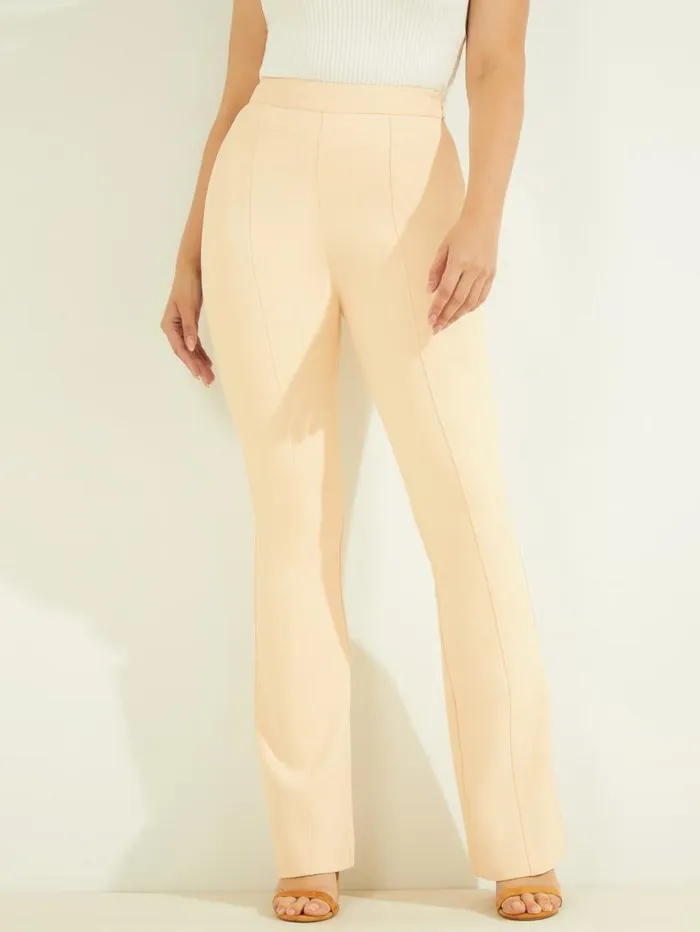 Women Chloe Flared Pant Soft Peach Marciano Bottoms