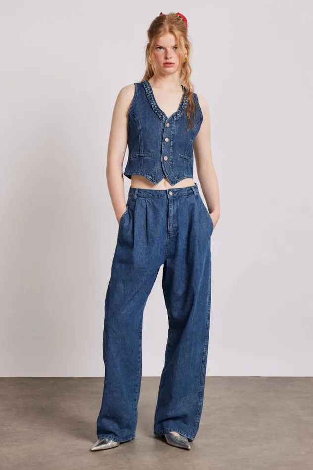 Women Coords Damson Madder Sailor Jeans 8211 Vintage Wash
