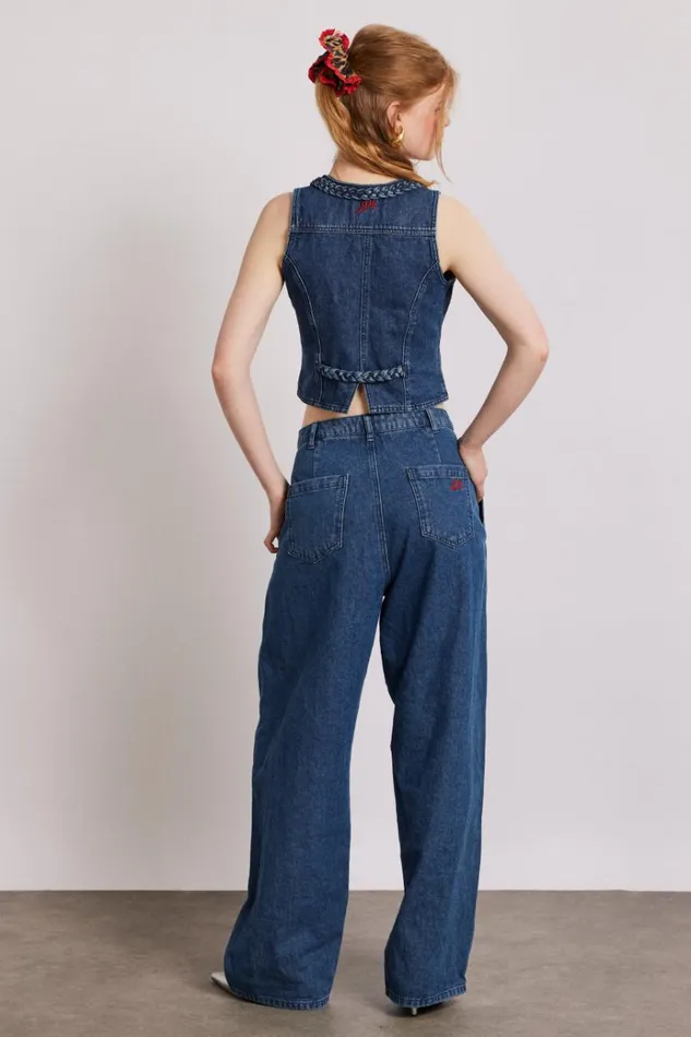Women Coords Damson Madder Sailor Jeans 8211 Vintage Wash