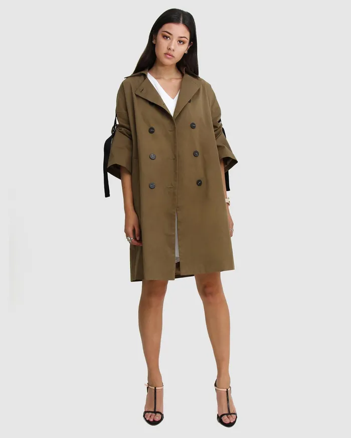 Women Coats and Jackets Belle and Bloom Russian Romance Oversized Trench Coat 8211 Military Women Coats and Jackets Belle and Bloom Russian Romance Oversized Trench Coat 8211 Military