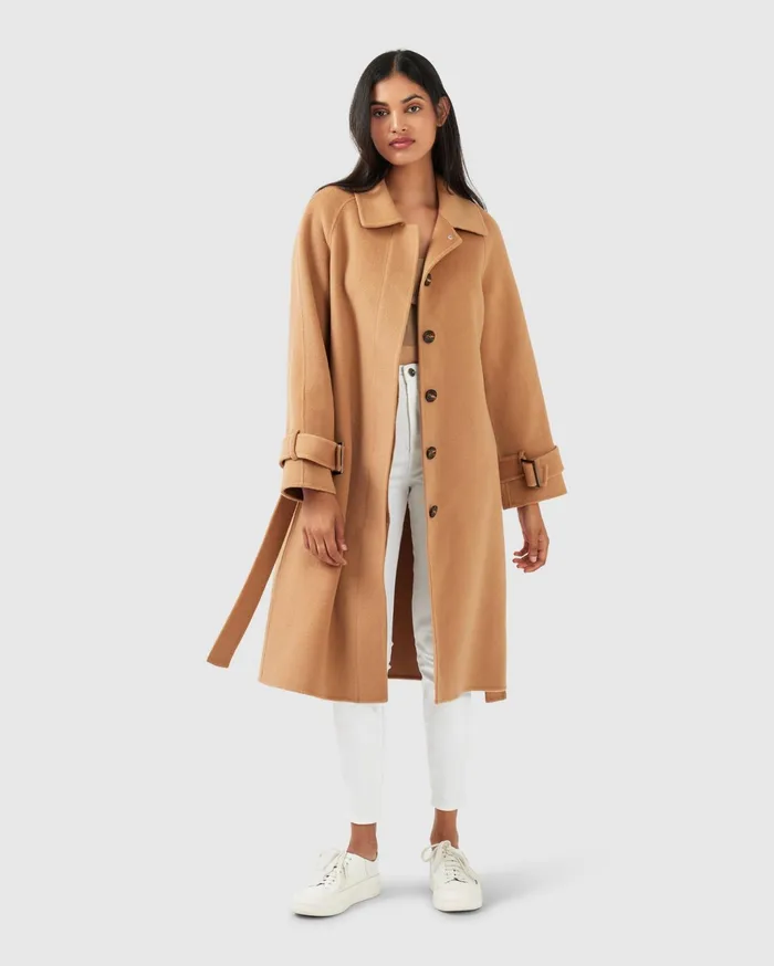 Women Coats and Jackets Belle and Bloom Shore To Shore Belted Wool Coat 8211 Camel Women Coats and Jackets Belle and Bloom Shore To Shore Belted Wool Coat 8211 Camel