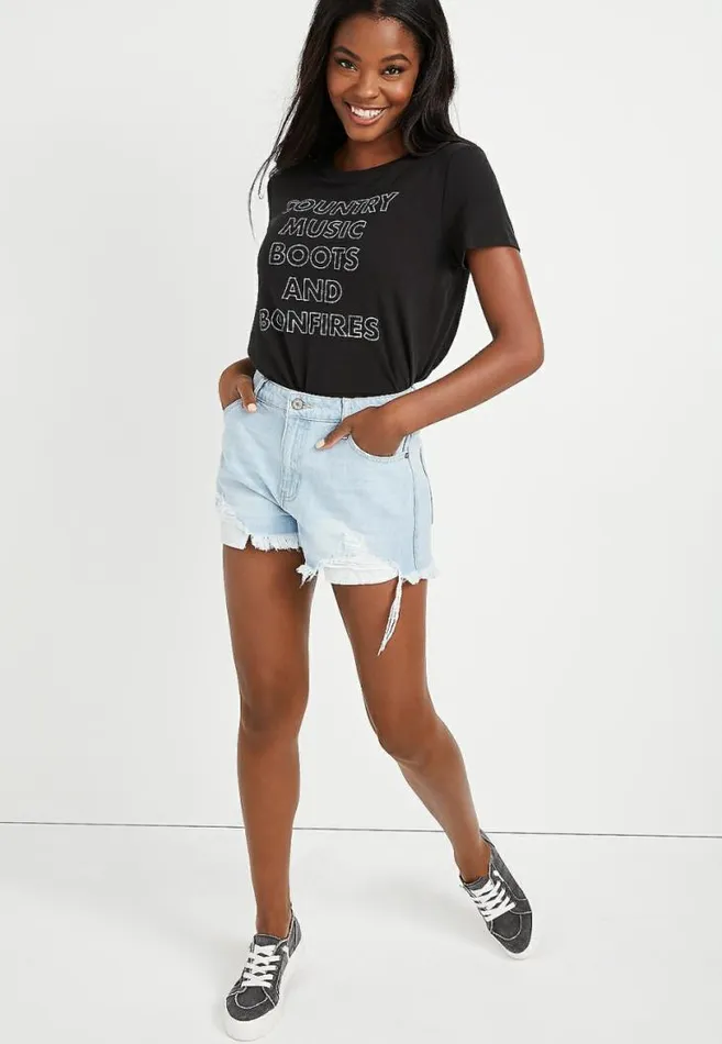 Women Country Music Graphic Tee Maurices Tops