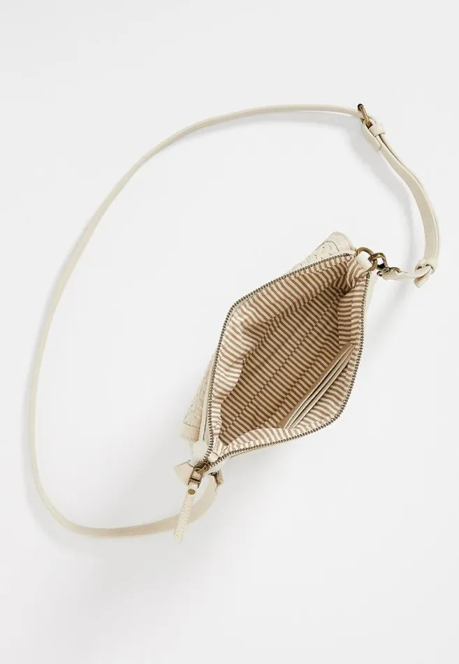 Women Cream Woven Crossbody Bag Maurices Bags