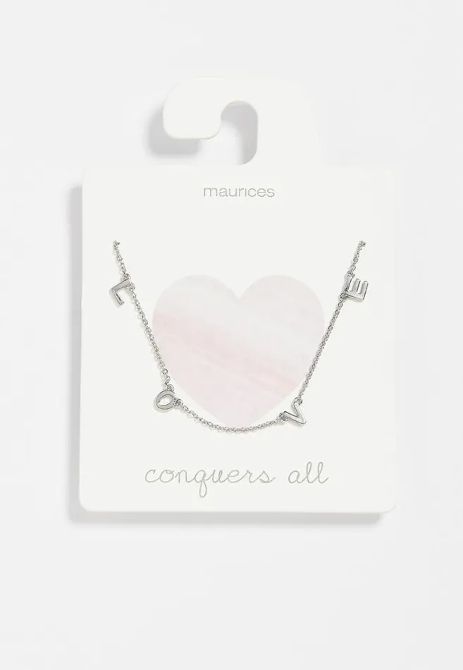 Women Dainty Love Necklace Maurices Jewelry