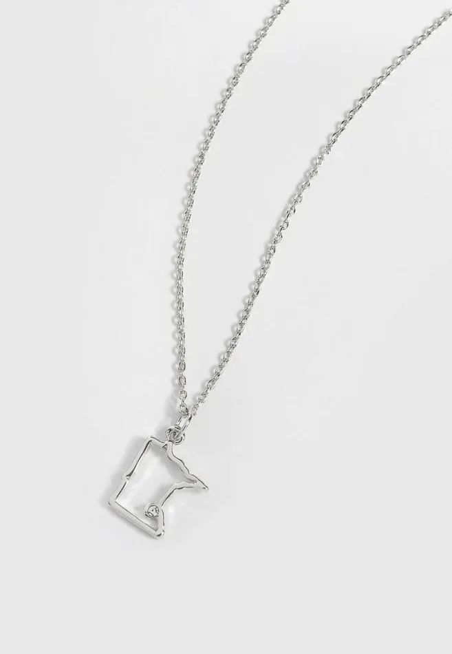Women Dainty Minnesota State Necklace Maurices Jewelry