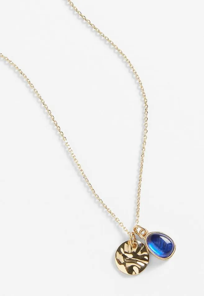 Women Dainty September Birthstone Necklace Maurices Jewelry