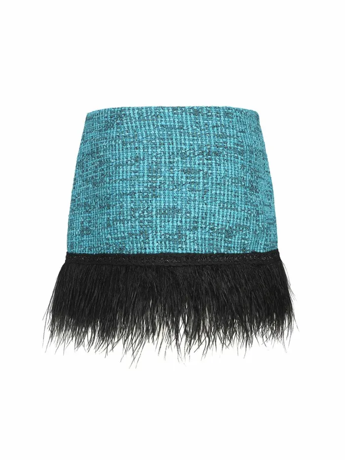 Women Daphne Feather Tweed Skirt Nana Jacqueline Skirts