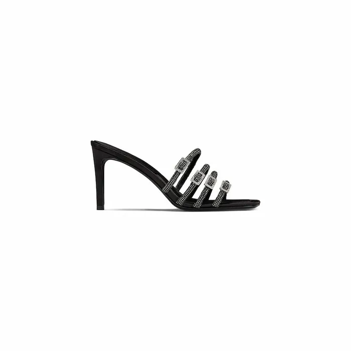 Women Designer Black Shay Sandals Nana Jacqueline Nana Jacqueline Shoes