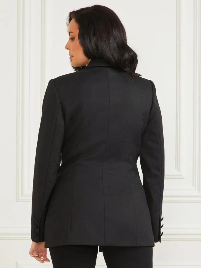 Women Diana Blazer Black Marciano Jackets Women Diana Blazer Black Marciano Jackets