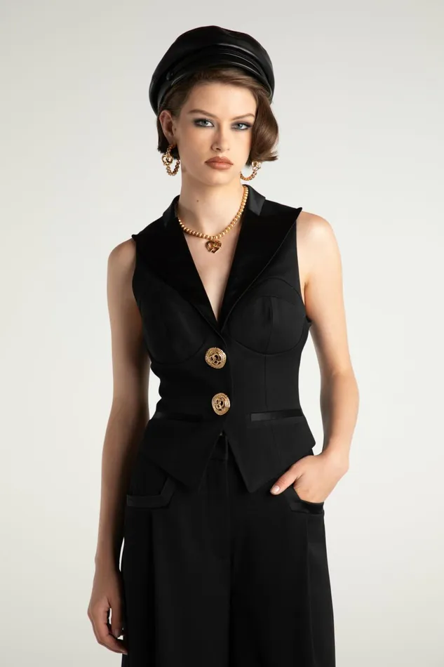 Women Diana Vest Nana Jacqueline Tops