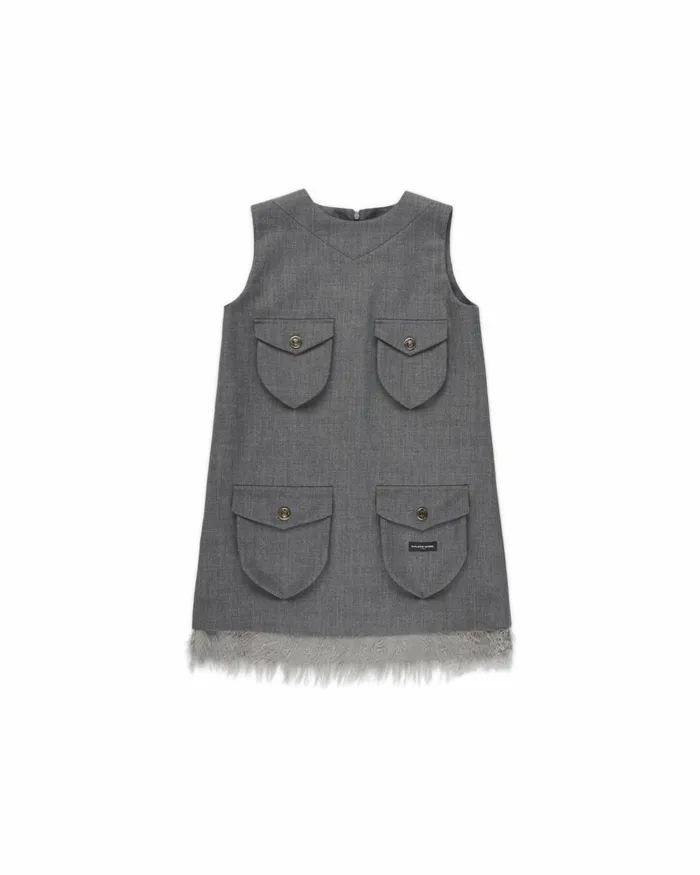Women Dress 8211 Grey Paris Philippe Model Paris Skirts And Dresses