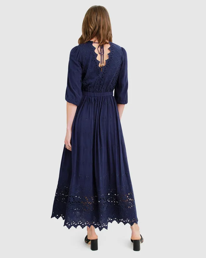 Women Dresses Belle and Bloom All Eyes On Me Midi Dress 8211 Navy