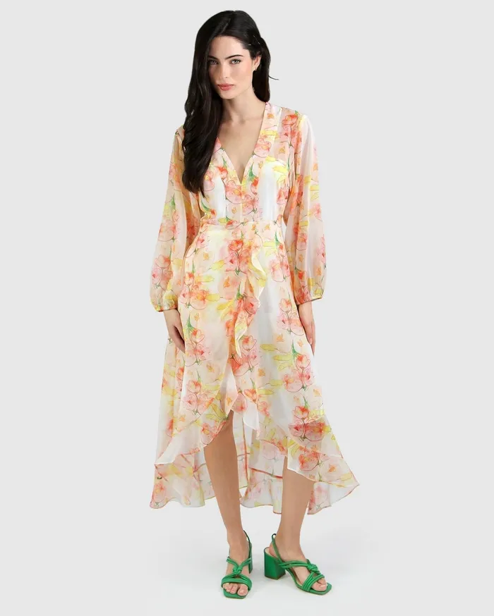 Women Dresses Belle and Bloom Beautiful Escape Dress 8211 Floral Bouquet