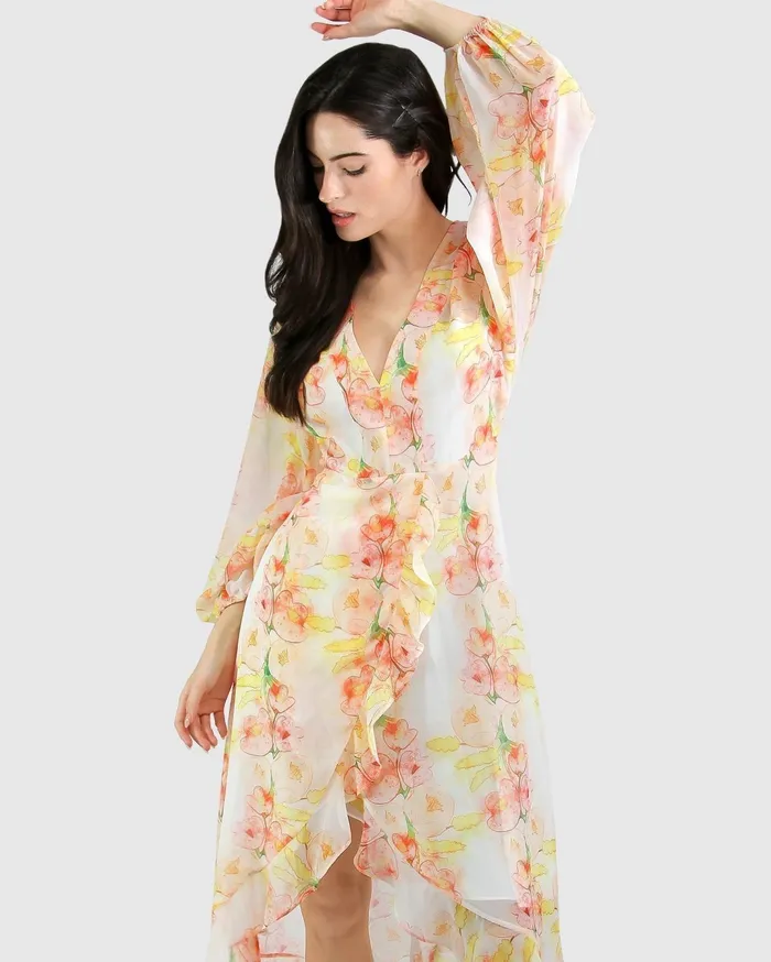 Women Dresses Belle and Bloom Beautiful Escape Dress 8211 Floral Bouquet